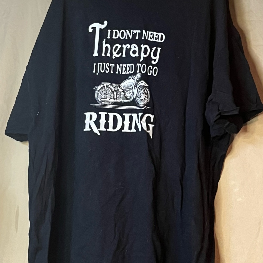 Size 4XL Biker T-shirt
